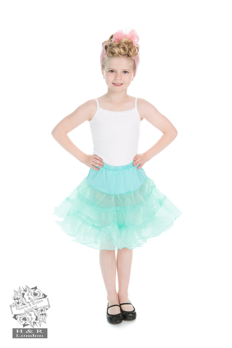 Petticoat in Baby Green